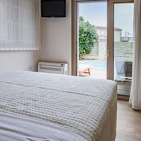 Superior Villa Marina Mare Sauna Hammam Nea Kydonia  ภายนอก รูปภาพ