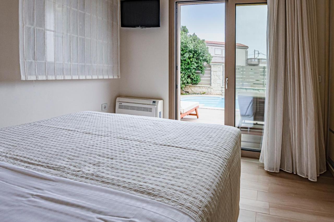 Superior Villa Marina Mare Sauna Hammam Nea Kydonia  ภายนอก รูปภาพ