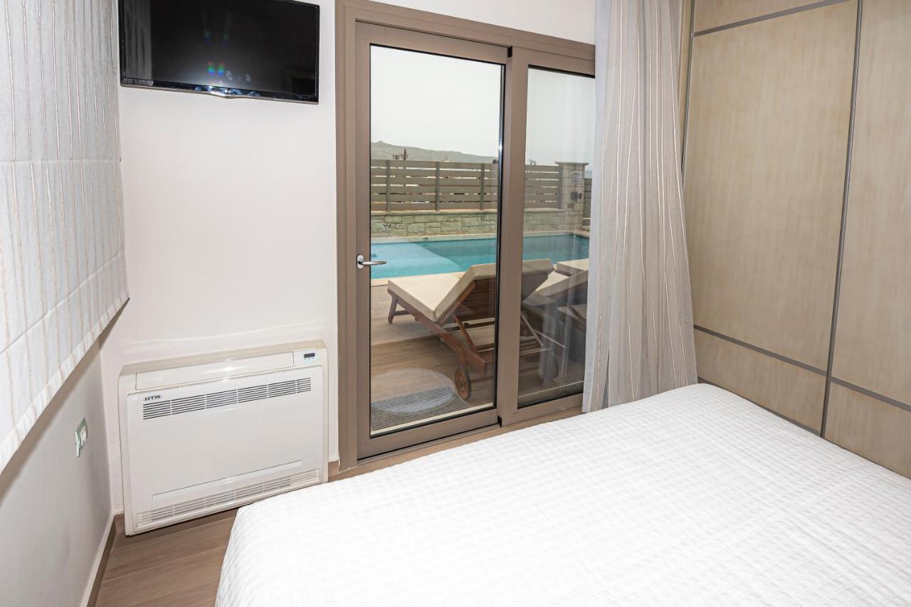 Superior Villa Marina Mare Sauna Hammam Nea Kydonia  ภายนอก รูปภาพ