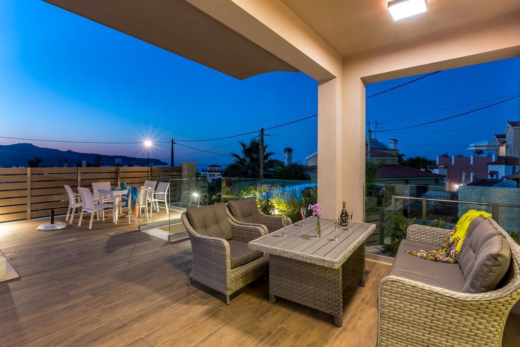 Superior Villa Marina Mare Sauna Hammam Nea Kydonia  ภายนอก รูปภาพ