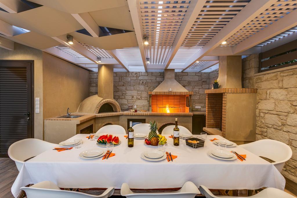 Superior Villa Marina Mare Sauna Hammam Nea Kydonia  ภายนอก รูปภาพ