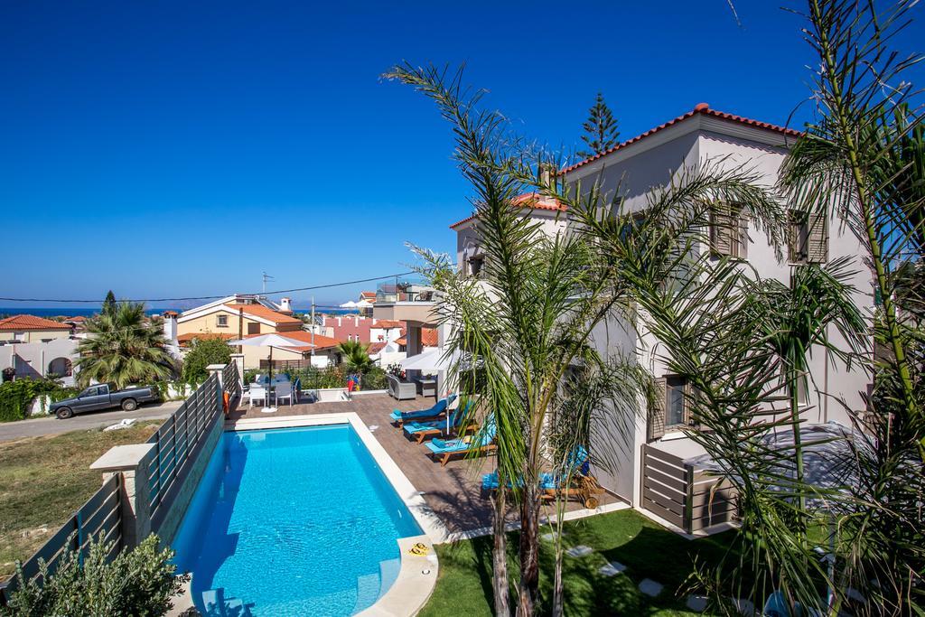 Superior Villa Marina Mare Sauna Hammam Nea Kydonia  ภายนอก รูปภาพ