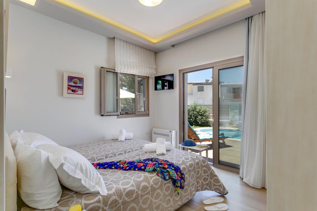 Superior Villa Marina Mare Sauna Hammam Nea Kydonia  ภายนอก รูปภาพ