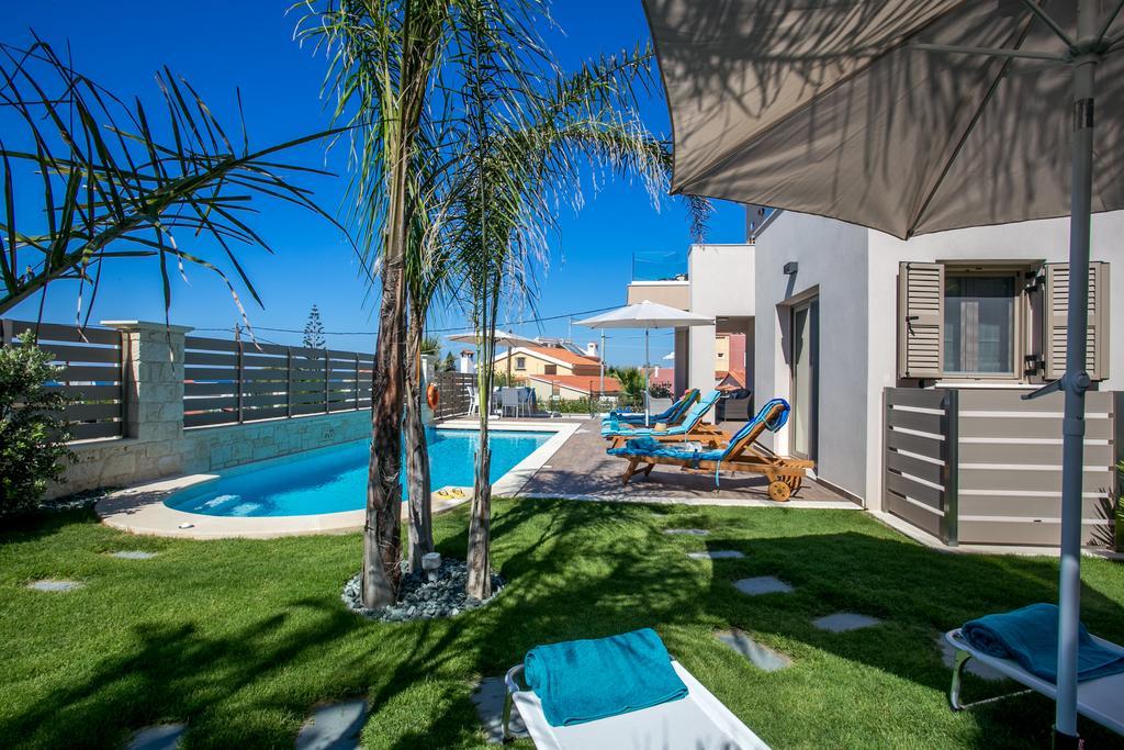 Superior Villa Marina Mare Sauna Hammam Nea Kydonia  ภายนอก รูปภาพ